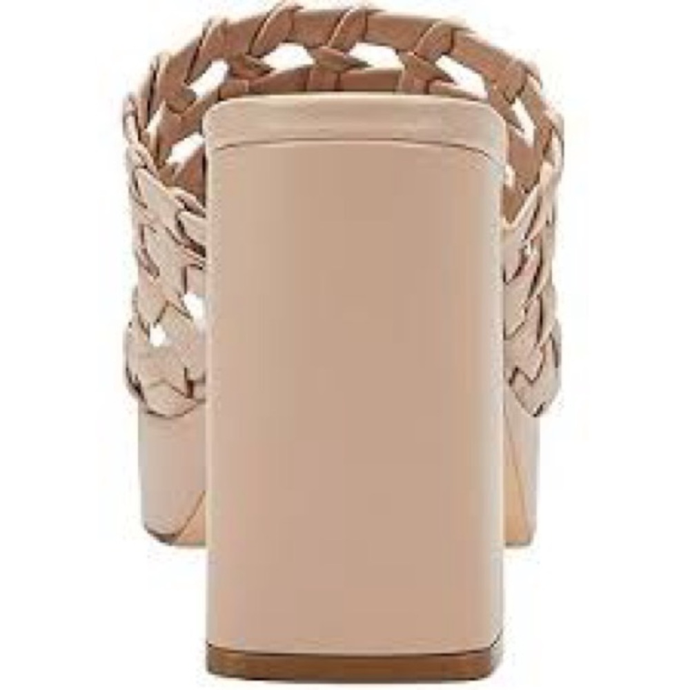 Marc Fisher Women's Tan Woven Platform Heels - Picture 2 of 4
